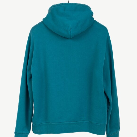 Louis Vuitton Pigeon Blue Embroidered Signature Cotton Hoodie - Picture 3 of 14